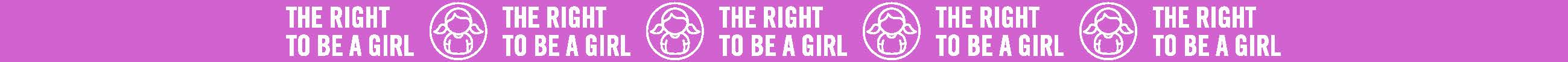 The right to be a girl
